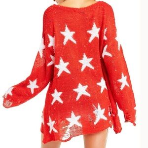 Wildfox Distressed Sweater